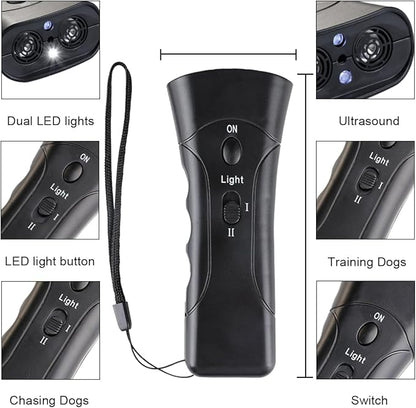 QZC Super Ultrasonic Dog Chaser,Training Dog Banish Dog Machine,Stop Animals Attacks Aggression
