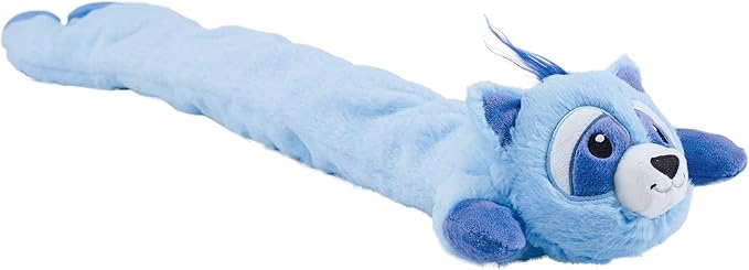 Outward Hound Longidudes Raccoon Plush & Squeaky Dog Tug Toy