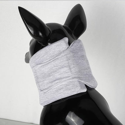 Haofy Dog Neck Support Collar Adjustable Prevent Licking Protective Pet Cervical Collar Neck Brace for Cats Post Surgery (M)