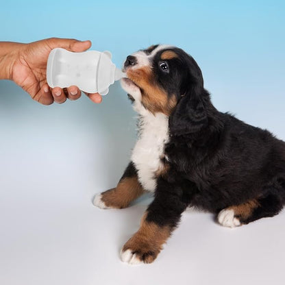 GANAZONO Breast Feeder for Puppies and Kitten Easy Clean Reusable Bottle Pet Nursing Bottle Lightweight Portable Design Small Dog Cat Milk Feeder