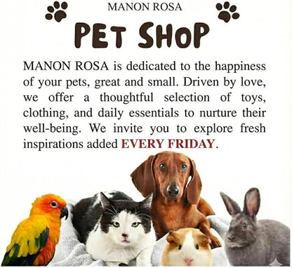 MANON ROSA Bird Collars for Feather Plucking - Soft Adjustable Neck Protector to Stop Biting, Breathable Cone for Small Breed Cockatiels Conures Lovebirds Eclectus Green Cheek Parakeets