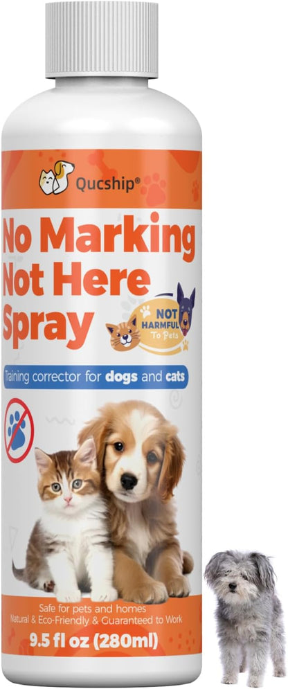 8oz No More Peeing in the House, Pee Spray for Dogs Indoor & Outdoor, Stop Dog Urinating with Dog Stay Away Spray, Don't Pee Here Dogs Training Spray