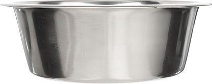 Neater Pet Brands 12 Cup (96 oz.) Stainless Steel Dog Bowls, 1 Single Large Dog Water Bowl or Food Bowl for Indoors or Outdoors, Metal Bowls for Large Breed, Dishwasher Safe Dish for Extra Big Dogs