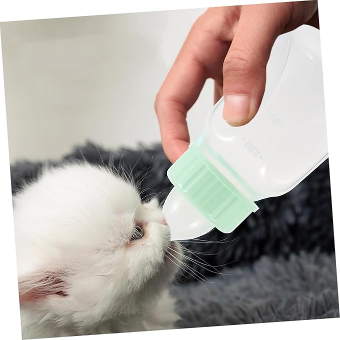 Pet Nursing Bottle Set Squeeze Milk Bottle for Puppies and Kittens Durable and Lightweight Feeding Safe Design for Small Pets