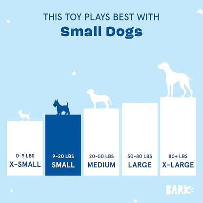 Barkbox Dog Toys – Them Apples 3 in 1 Multi Part Interactive Puzzle Dog Toy with Stimulating Crinkle and Squeakers – Small