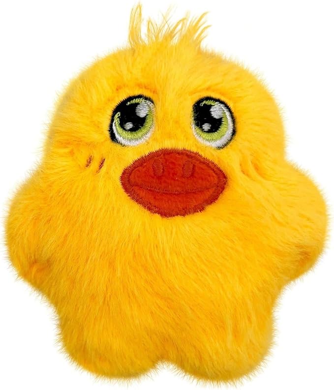 KONG Snuzzles Kiddos Mini Extra Small Dog Toy - Soft Plush Squeaky Toy for Small Dogs & Puppies (Frog/Pig/Duck Combo)