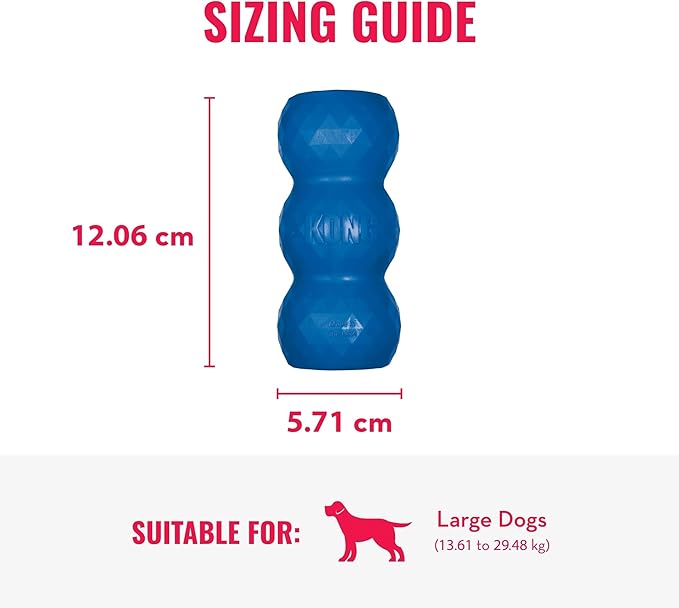 KONG - Genius Mike - Interactive Treat Dispensing Dog Puzzle Toy (Assorted Colors) (Large)