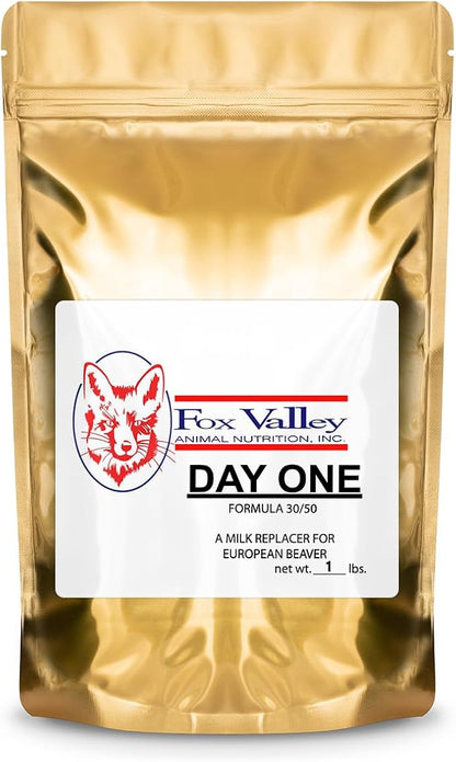 Fox Valley Day-One Formula 30/50 - Milk replacer for Beavers - 16 Ounces of Powder