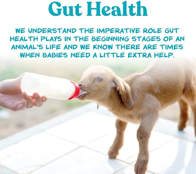 Manna Pro Goat Kid Milk Replacer - High in Protein to Support Growth - Powered by Opti-Gut™ to Support Gut Health & Digestion - Easy-to-Mix Formula - 8 Pounds