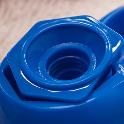 Pet Dog Puppy Cat Automatic Water Dispenser Food Dish Bowl Feeder (Blue)