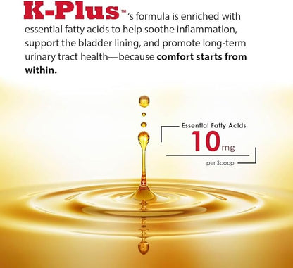 K-Plus Gel for Dogs & Cats – Potassium Citrate & Cranberry Supplement for Kidney, Urinary Tract Health, UTI Relief, Stone Prevention, Electrolyte Balance, Muscle & Heart Function - Made in USA - 5 oz