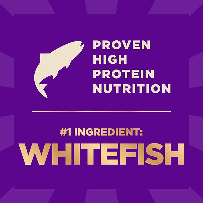 Wellness CORE+ Dry Dog Food with Freeze Dried Pieces, Wholesome Grains, High Protein, Natural, Ocean Whitefish & Herring Recipe, (4-Pound Bag)
