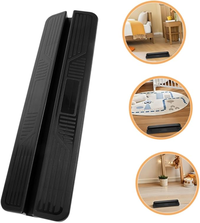 Indoor Puppy Safety Gate Cat Gate Accessories Stairway Guardrail Pedals Pet Fence Kickboard Ramp for Wheelchair Easy Install Prevent Injury Construction