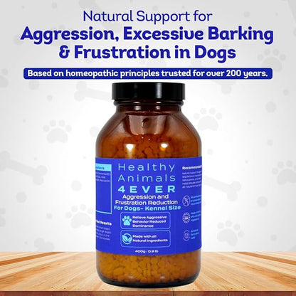 HA4E - Calming Tablets for Stressed and Aggressive Dogs - Reduce Dog Aggression & Promote Relaxation - All-Natural, Homeopathic Remedy - Tablets, Kennel Size (Extra Large)