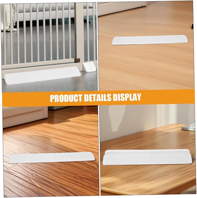Abaodam 2pcs Height Strip for Fence Ramp Floor Gap Bridge Guardrail Holder for Pets