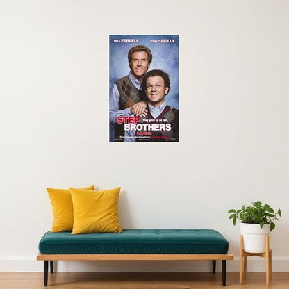 Rectify the Race Step Brothers Movie Will Ferrell John C. Reilly Mary Steenburgen 24x36 Poster