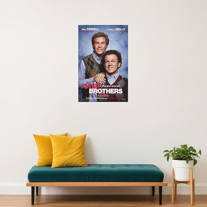 Rectify the Race Step Brothers Movie Will Ferrell John C. Reilly Mary Steenburgen 18x24 Poster