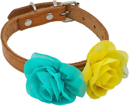 PET SHOW Small Dog Collar Charms Bowties for Cats Rabbits Slide on Puppies Medium Dog Collars Attachment Flower Bows Pet Bowknot Valentines Grooming Costumes Accessories