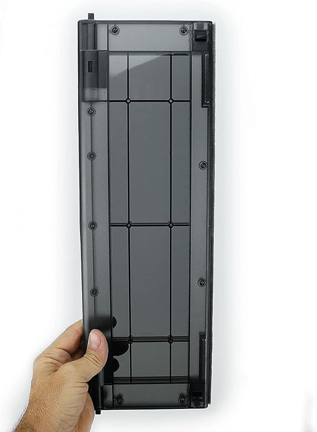 Large Swing Dog Door - Rustproof Solid Aluminum Frame - Luxury Pet Door for Wooden and Metal Doors - Lockable Security Slide Panel - Energy Efficient and Easy to Install for Interior or Exterior
