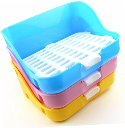 Pet Potty Trainer Dog Indoor Pee Station Pee Pads for Dogs Use Privacy-Friendly Random Color