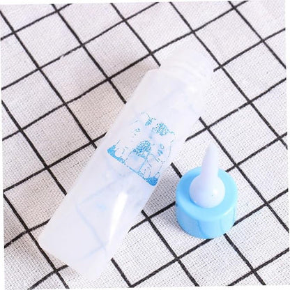Toddmomy 2pcs Pet Nursing Bottles for Animals Food-Grade Hamster Feeders with Scale Design Portable Milk Feeders for Kittens Puppies and Pets