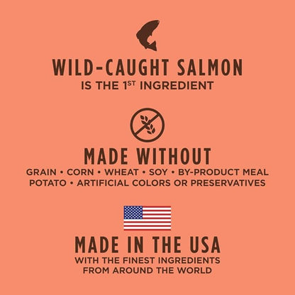 Instinct Original Dry Dog Food, Raw Coated Kibble, High Protein, Grain Free Recipe - Real Salmon, 20 lb. Bag