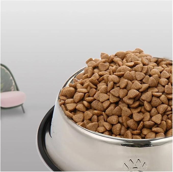 Cat Feeding Stainless Steel Pet Bowl Feed Bowls Multi-Specification Dog Feeder Supplies(ACH188)
