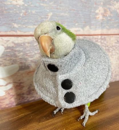 Adjustable Recovery Bird Cone Collar, Elizabeth Protective Collar, Safe and Practical Neck Sleeve for Preventing Bite and Licking Wound Healing with Snap Fastener Random Color(Small)