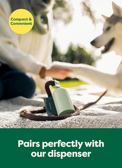 Earth Rated 3X Protect Dog Poop Bag Rolls, Odor Blocking Leak Proof Extra Thick, Unscented, 120 Count