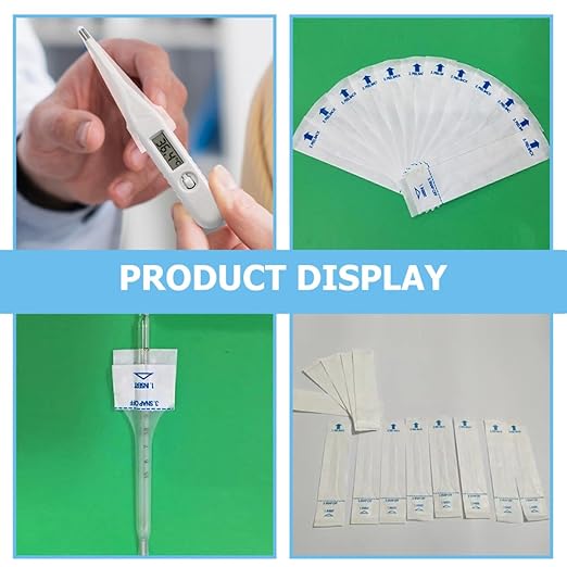 100pcs Digital Probe Tip Covers Disposable Rectal and Oral Sleeves Sanitary Protective Covers and Pet Use