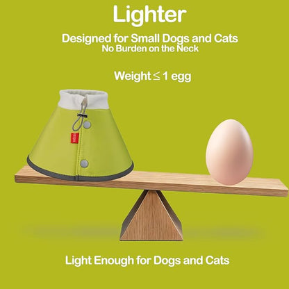 Dog Cone Collar for Dogs After Surgery, Soft Surgery Colla, Adjustable Dog Cone Collar for Pup&Kitty Pet Recovery, Pets Collar