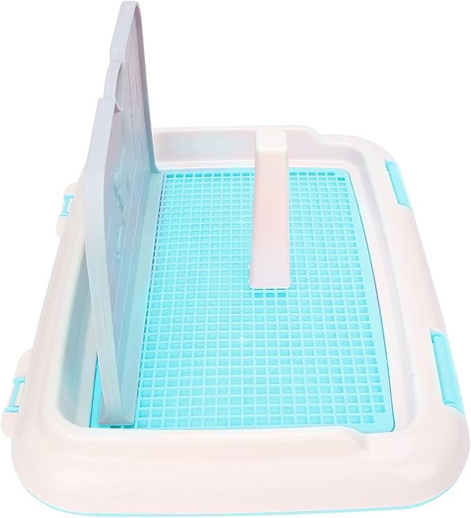 Basics Dog Potty Tray - Indoor Dog and Puppy Training Toilet - Scheduled Urination Tray