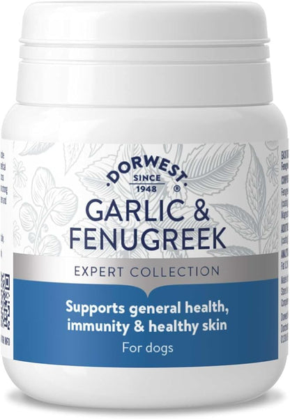 Dorwest Herbs Garlic And Fenugreek Tablets For Dogs And Cats 100 Tablets