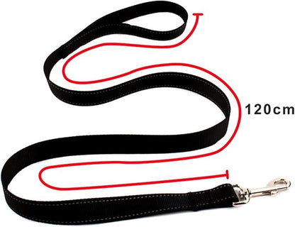 Oxford Cloth Dog Harness Leash Set for Large Medium Small Dogs Adjustable Reflective Harness for Dog(2,-M)