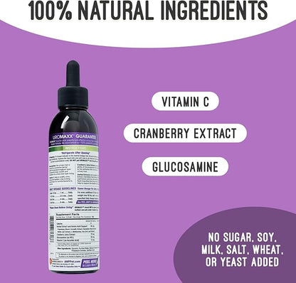 UroMAXX, Cat & Dog Urinary Tract Treatment, Bladder & Kidney Support for Dogs and Cats, Powerful Yet Gentle Pet Care, with Liquid Cranberry & Glucosamine, Chicken Flavor, 6 oz Bottle, 1 Pack