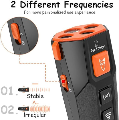 New Dog Bark Deterrent > 3 Emitters > Dog Training Tool> Safe and User-Friendly > Designed to Train Dogs and Discourage Excessive Barking > Alternative to Shock Collars.