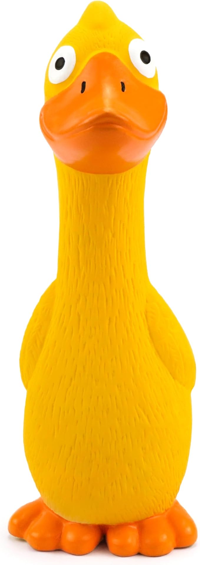 CHIWAVA 2 Pack 7.9 Inch Squeak Latex Dog Toy Yellow Duck Interactive Play for Small Medium Dogs