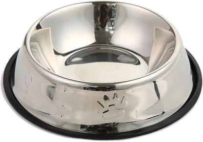 Cat Feeding Stainless Steel Pet Bowl Feed Bowls Multi-Specification Dog Feeder Supplies(ACH188)