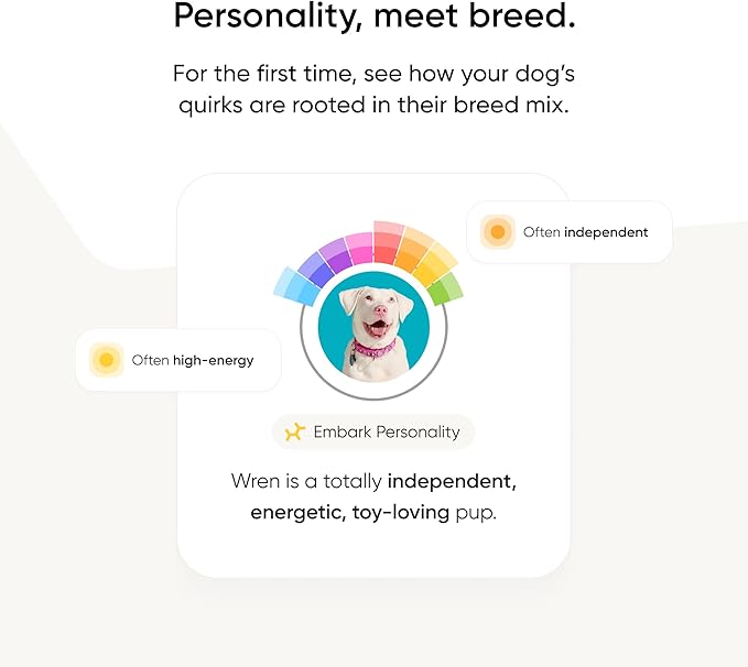 Embark Breed & Health Kit - Dog DNA Testing Kit - Discover Breed, Ancestry, Relative Finder, Genetic Health, Traits, Allergy Risk Scores (Pack of 2)