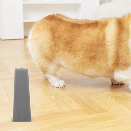 Outanaya Dog Potty Training Tray with Pp Urine Column, 2pcs Indoor Pet Toilet Holder for Large Dogs, Potty Pad Floor Protection and Urinal Solution for Cleanliness