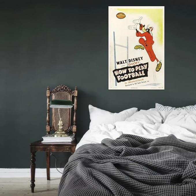 Black Empire How To Play Football Movie Room Decor Wall Art Print 12x16 Poster