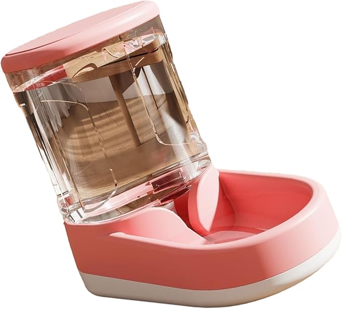 Transparent Pet Feeding Bowl Dog Feeder Small Dog Drinking Bowl Large Capacity Antislip Water Dispenser Pet Supply