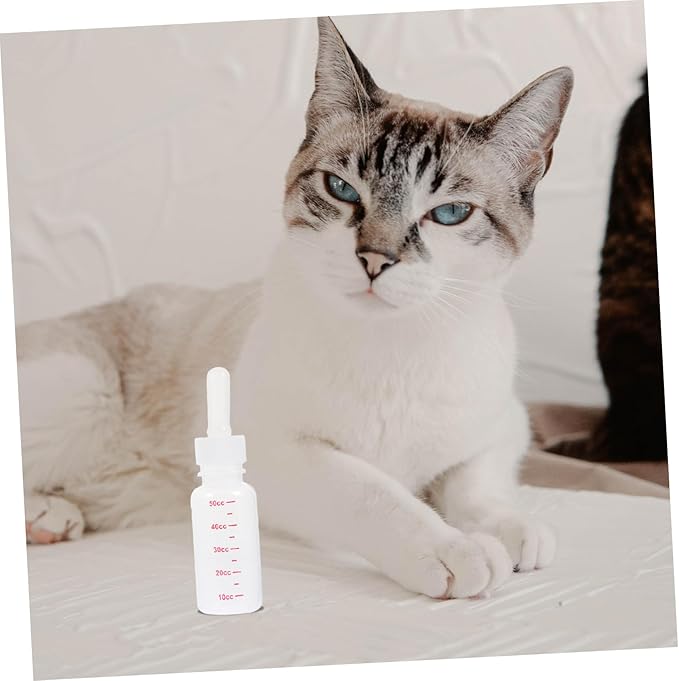 Didiseaon Multi-use Kitten Nursing Bottle Lightweight Portable Plastic Feeder Small Milk Bottle