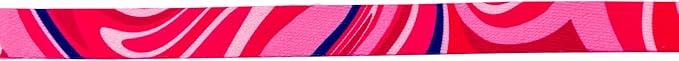 Wolfgang Heavy Duty Dog Leash, Pull-Tested for Walking & Training, MarbleSwirl Print, Small