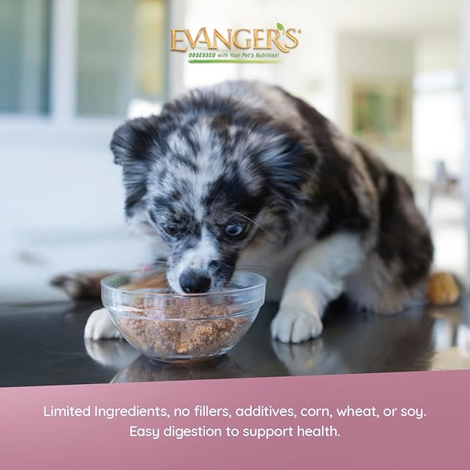 Evanger's Heritage Classic Beef with Chicken & Liver Dog Food – 12 Count, 12.5 oz Each – Loaf Style Recipe with Proteins – Wet Dog Food – Grain & Gluten Free