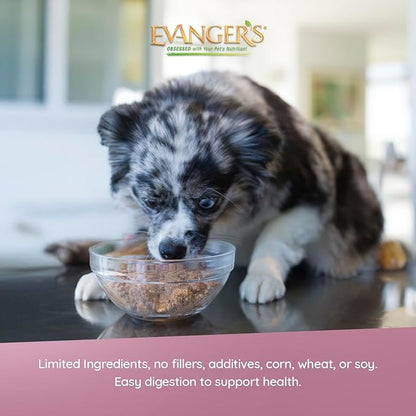 Evanger's Heritage Classic Beef with Chicken & Liver Dog Food – 12 Count, 12.5 oz Each – Loaf Style Recipe with Proteins – Wet Dog Food – Grain & Gluten Free