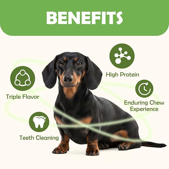 MON2SUN Dog Treats, Triple Flavor 5 Inch Chicken Liver Duck and Chicken Wrapped Rawhide Snacks for Small and Medium Dogs, 10.58 Oz (15 Count-Pack of 1)