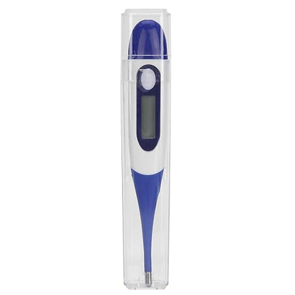 Portable Livestock Pet Thermometer with Electronic Display, Accurate Measurement for Pigs, Cats & Dogs, Included