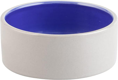 SPOT by Ethical Products – Ceramic Stoneware Pet Bowl for Cats and Small Dogs,Classic Heavy Duty Non Slip Ceramic Cat Dish Dog Bowls for Food and Water
