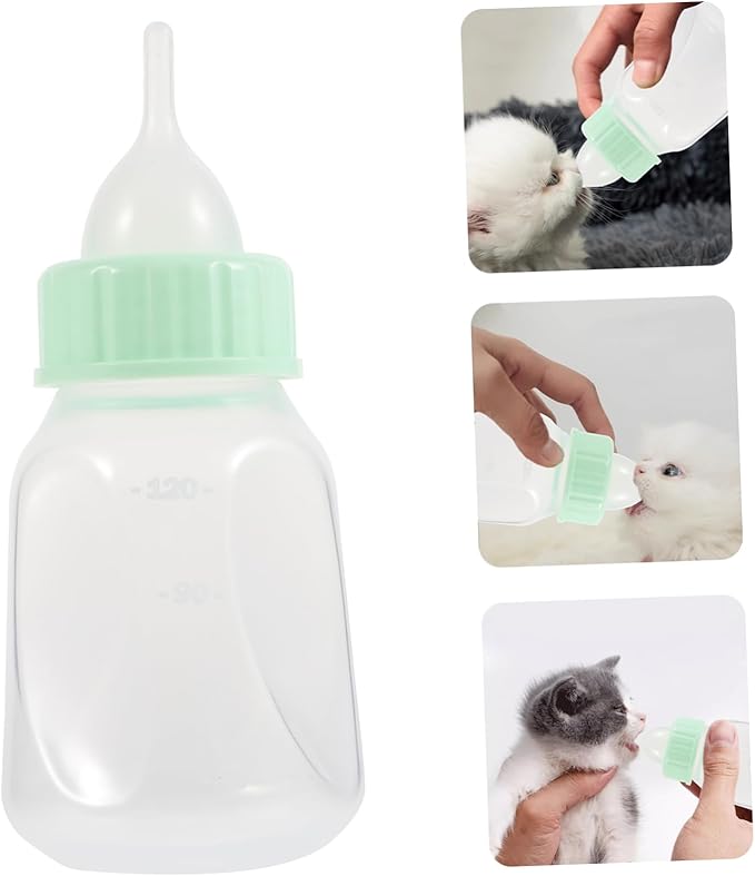 TOYANDONA Nursing Bottle for Puppies Kittens Pet Pacifier Bottle Kitten Feeder for Puppy Formula Milk Replacement